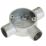 Deta 3 Way 25mm Tee Conduit Box Galvanised