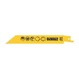 DeWalt  DT2384-QZ Multi-Material Reciprocating Saw Blade 152mm 5 Pack