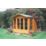 Shire Kensington 6' 6" x 6' 6" (Nominal) Apex Shiplap T&G Timber Summerhouse with Assembly
