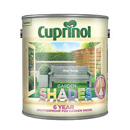 Cuprinol Garden Shades Wood Paint Matt Wild Thyme 2.5Ltr