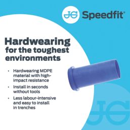 JG Speedfit MDPE Pipe Insert 32mm