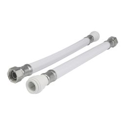 JG Speedfit  Flexible Tap Connectors 15mm x 1/2" x 500mm 2 Pack