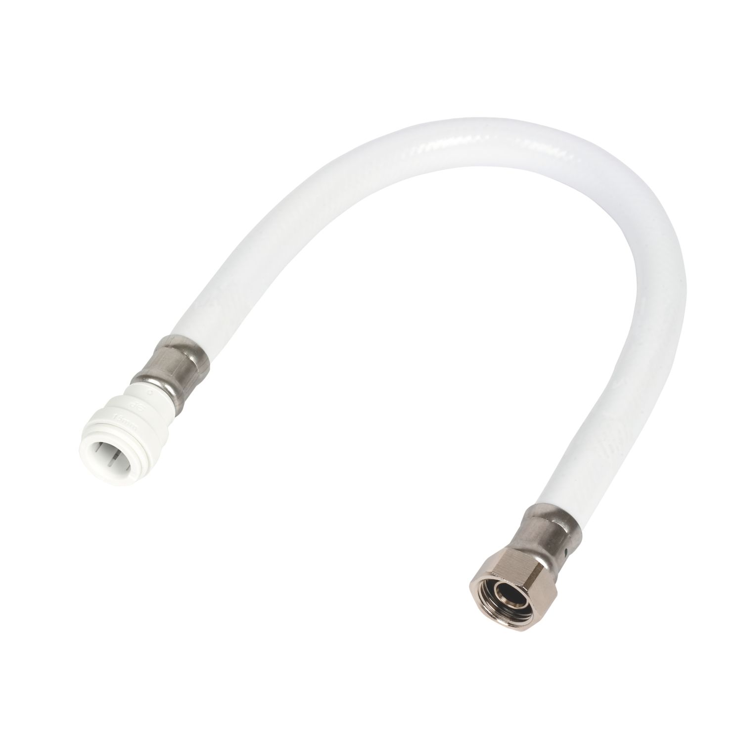 JG Speedfit Flexible Tap Connectors 15mm x 1/2" x 500mm 2 Pack (32780)