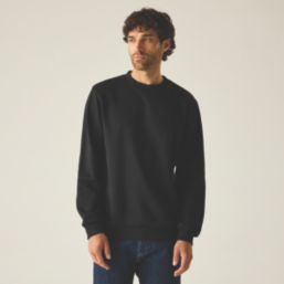 Regatta  Sweatshirt Black 4X Large 58" Chest