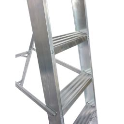 Lyte Aluminium 3.2m 10 Step Platform Step Ladder