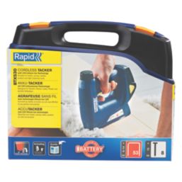 Rapid BTX530 15mm 7.2V 1 x 1.3Ah Li-Ion   Second Fix Cordless Stapler