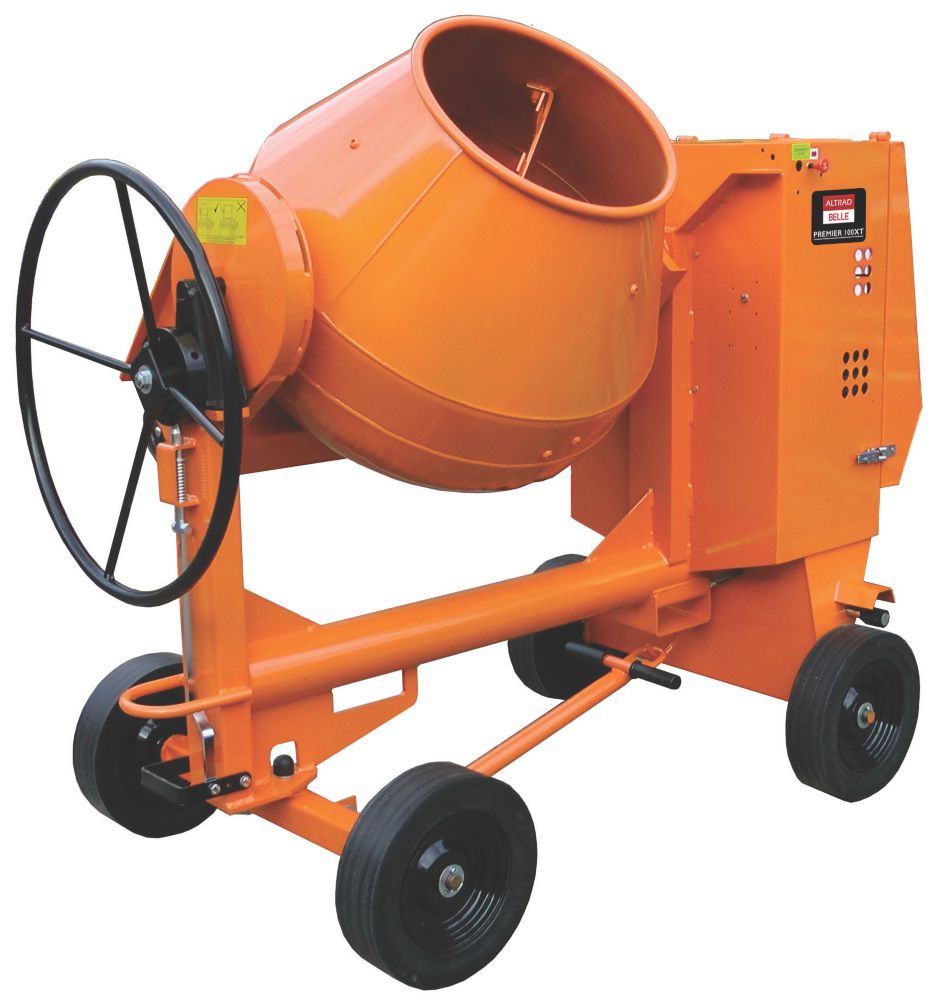 Altrad Belle Premier 100XT 250Ltr Diesel Site Mixer - Screwfix