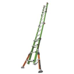 Little Giant Conquest GRP All-Terrain Fibreglass 4.55m Combination Ladder