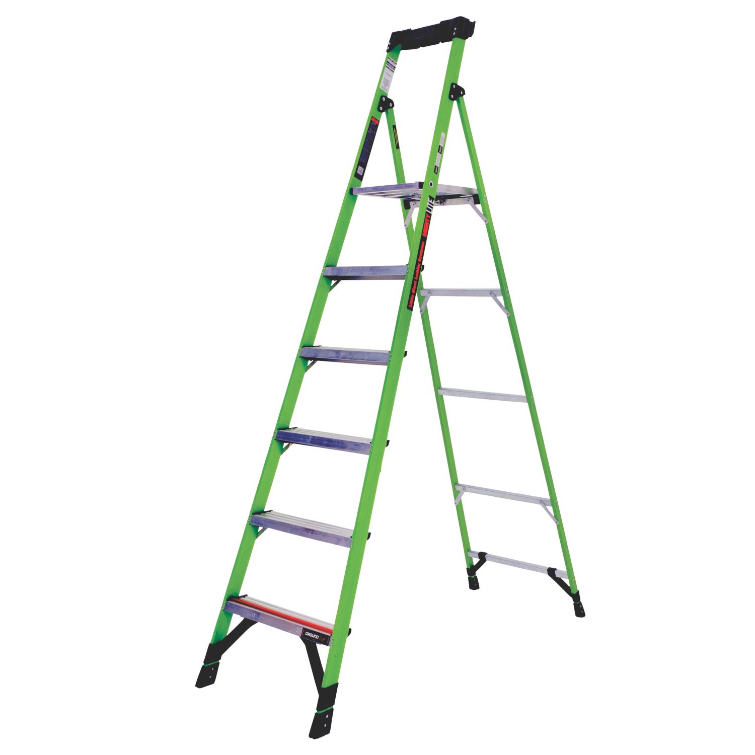 Little Giant Fibreglass 1.7m 6 Step Platform Step Ladder (327KH)