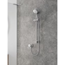 Mira Minimal EV Rear-Fed Exposed Chrome Thermostatic Mixer Shower
