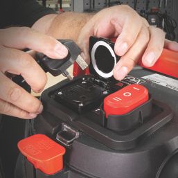 Trend T33AL 800W 25Ltr M Class Wet and Dry Dust Extractor 110V