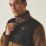 Regatta Frankie Borg Full Zip Fleece Rich Tan/Black  X Large 43-44" Chest