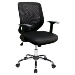 Nautilus Designs Ranger Medium Back Task/Operator Chair Black