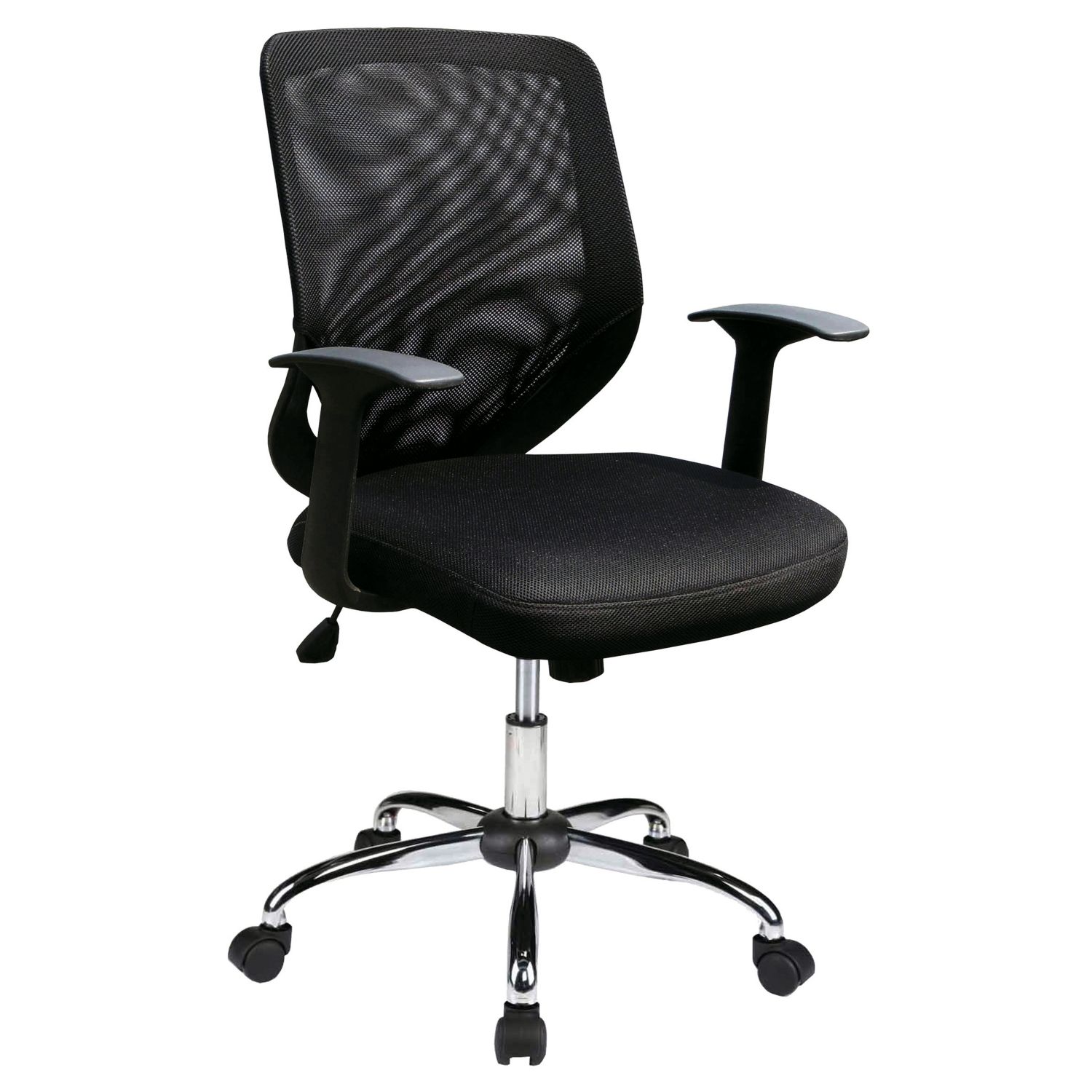 Nautilus Designs Ranger Medium Back Task/Operator Chair Black (327PK)