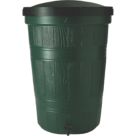 Straight PLC Garden Lake Water Butt Green 200Ltr