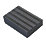 COBA Europe  Entrance Mat Anthracite 0.44m x 0.29m x 13.5mm 8 Pack