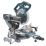 Makita LS002GZ01 216mm 40V Li-Ion XGT Brushless Cordless Double-Bevel Sliding Mitre Saw - Bare