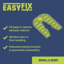 Easyfix U Shims Assorted 100 Pieces