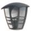 Zink Perdita Outdoor Half Wall Lantern Black