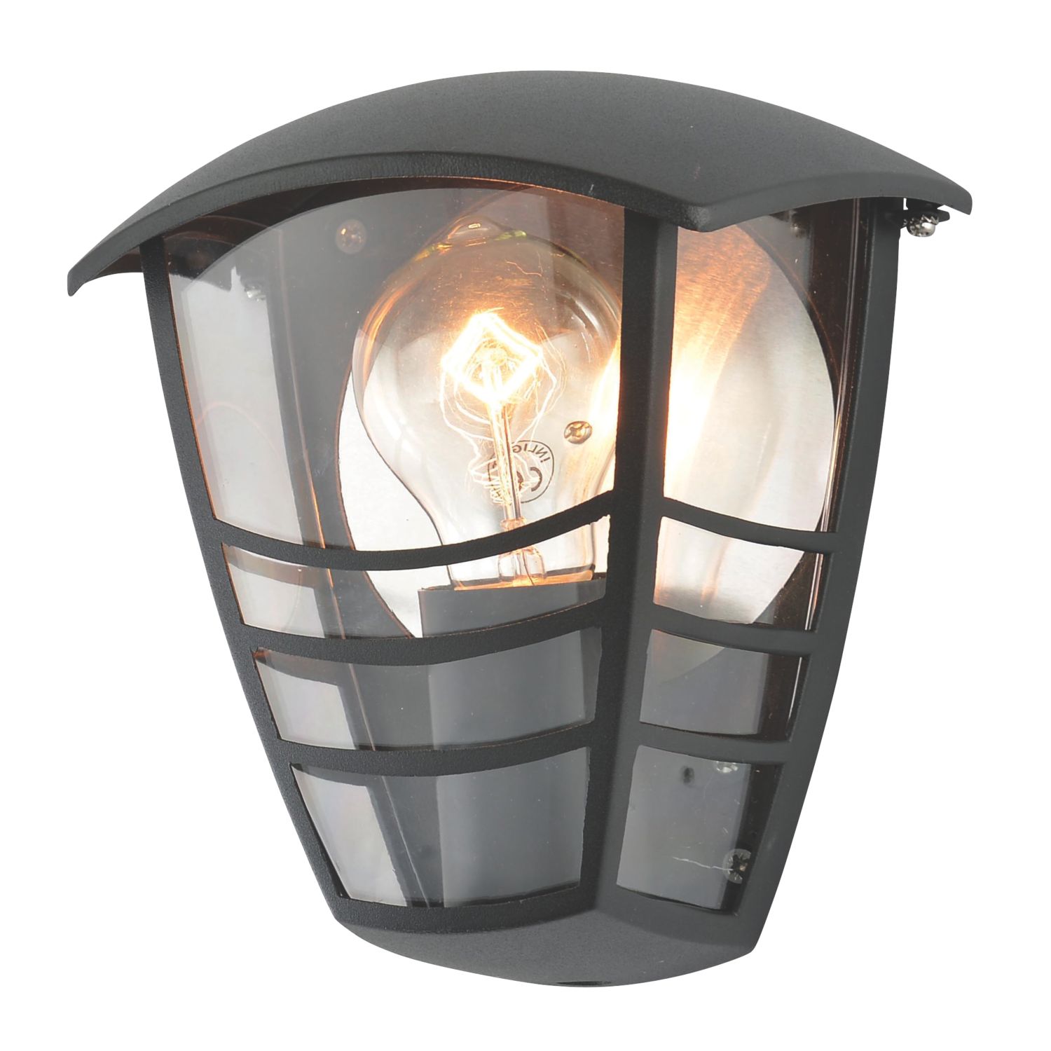 Zink Perdita Outdoor Half Wall Lantern Black (3282J)