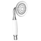 Triton Traditional Shower Head Chrome/White 78mm x 212mm