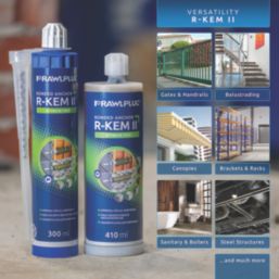 Rawlplug R-KEM II Styrene-Free Polyester Resin 300ml