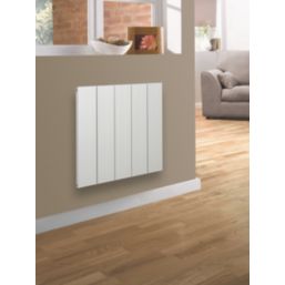 Ignite 600mm x 698mm 2544BTU Matt Chrome Horizontal Designer Radiator