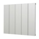 Ignite 600mm x 698mm 2544BTU Matt Chrome Horizontal Designer Radiator