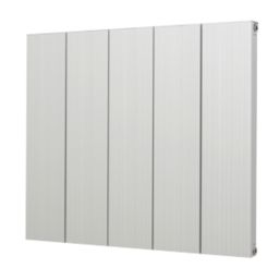 Ignite 600mm x 698mm 2544BTU Matt Chrome Horizontal Designer Radiator