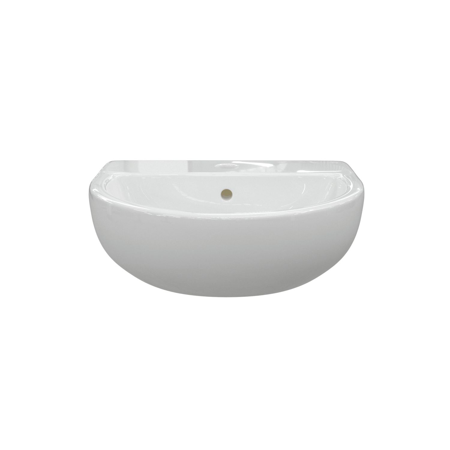 Texas Wall-Hung Cloakroom Basin 1 Tap Hole 450mm (328AE)