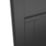 Green & Taylor Heritage Primed Black Wooden 3-Panel Internal Fire FD30 Door 1981mm x 838mm