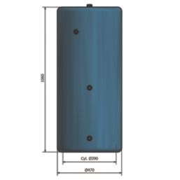 Gledhill Indirect Vented  Hot Water Cylinder 114Ltr 1050mm x 400mm