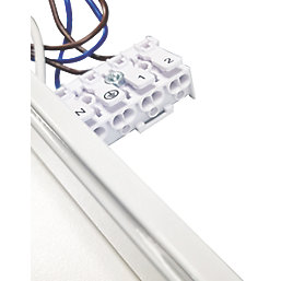 Knightsbridge BATSC Single 5ft LED CCT & Wattage Selectable Batten With Microwave Sensor 22/41W 3300 - 6040lm 230V