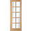 Jeld-Wen  10-Clear Light Unfinished Oak Veneer Wooden Traditional Internal Door 1981mm x 610mm