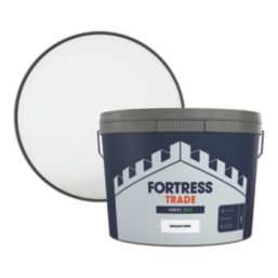 Fortress Trade  10Ltr White Vinyl Silk Emulsion  Paint