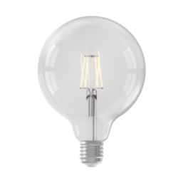 Calex  E27 G125 LED Light Bulb Clear 470lm 4.5W