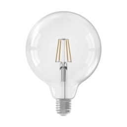 Calex  E27 G125 LED Light Bulb Clear 470lm 4.5W