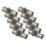 Wavin Tigris  Multi-Layer Composite Press-Fit Equal Straight Coupler 16mm 10 Pack