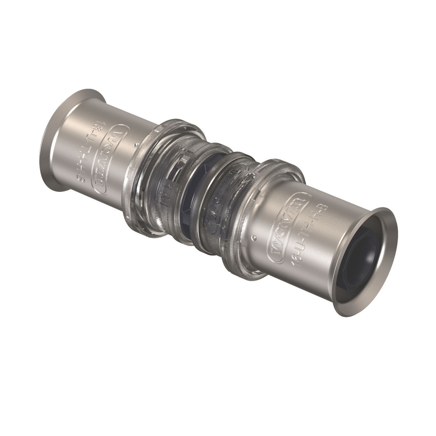 Wavin Tigris Multi-Layer Composite Press-Fit Equal Straight Couplers 16mm 10 Pack (328RM)