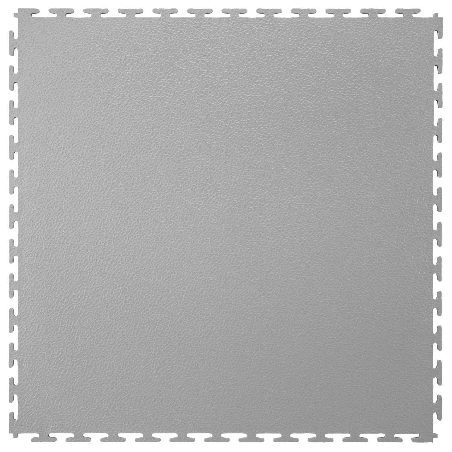 Ecotile E500/7 Interlocking Floor Tiles Light Grey 7mm 4 Pack (328RV)