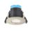 Spa Rhom Fixed  Fire Rated LED Downlights Satin Nickel 8W 900lm 4 Pack