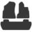 Car Mat Co. Citroen Berlingo Multispace 2008 - 2018 Carpet & Rubber Car Mats 3 Piece Set