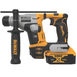 DeWalt 18V XR 16mm SDS-Plus Hammer Drill 5.0Ah Battery - DCH172E2T-GB