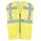Site Ruckwood Hi-Vis Waistcoat Yellow Small / Medium 48" Chest