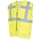 Site Ruckwood Hi-Vis Waistcoat Yellow Small / Medium 48" Chest