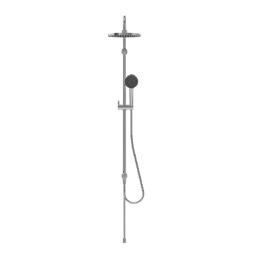 Swirl Bonda Overhead Shower Kit Chrome
