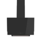 Cooke & Lewis  Angled Cooker Hood Black 598mm