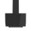 Cooke & Lewis  Angled Cooker Hood Black 598mm