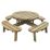 Forest Circular Garden Picnic Table 2070mm x 2070mm x 720mm