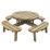 Forest Circular Garden Picnic Table 2070mm x 2070mm x 720mm
